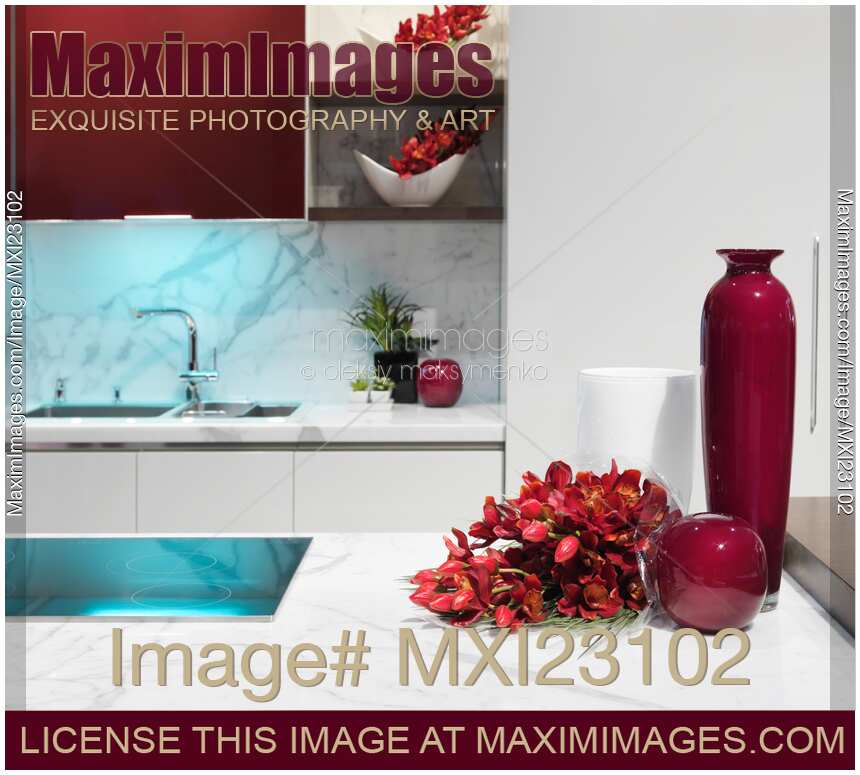 Modern kitchen interior