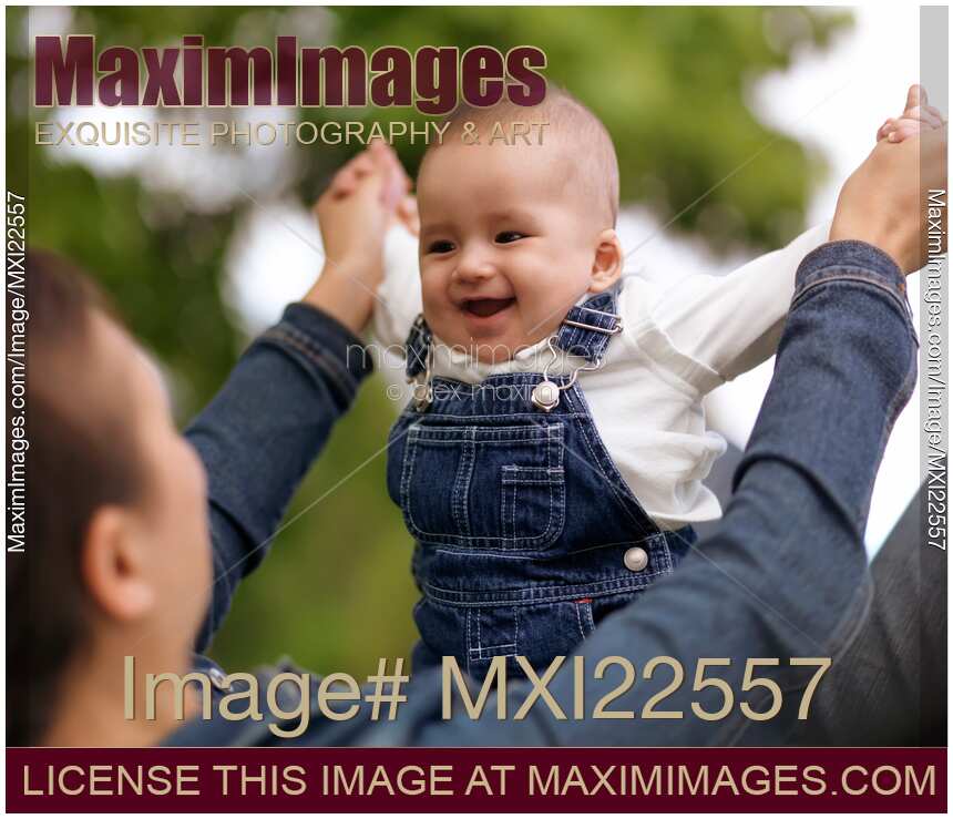 Mother Playing with a Baby