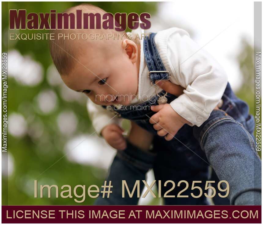 Mother Playing with a Baby