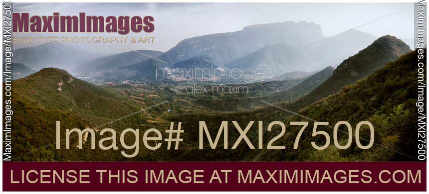 Mountains in DengFeng China