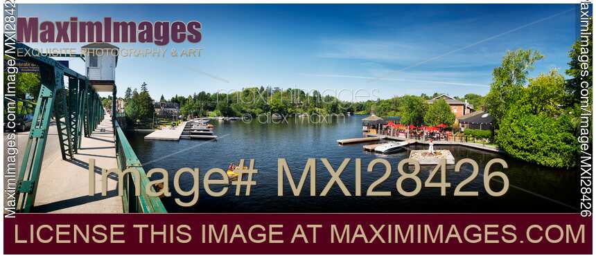 Muskoka River Huntsville Panorama
