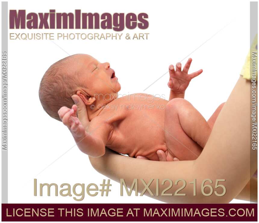 Newborn Baby in Mother's Hands