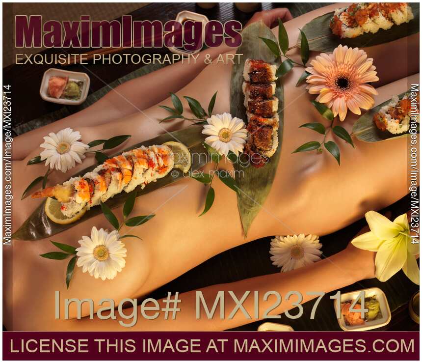 Nyotaimori Nude Body Sushi
