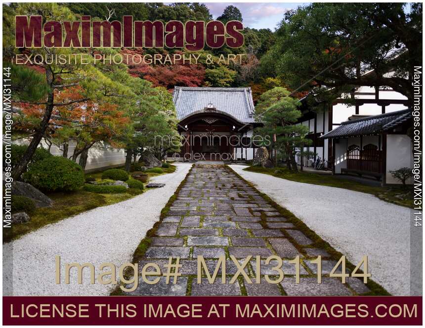 O-genkan great entrance garden of Kuri hall Hojo Nanzen-ji Temple