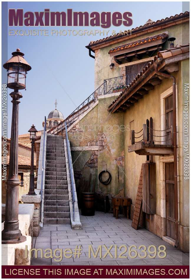 Old house in Italian architectural style