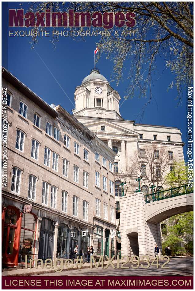 Old Post Office building in Quebec City Canada