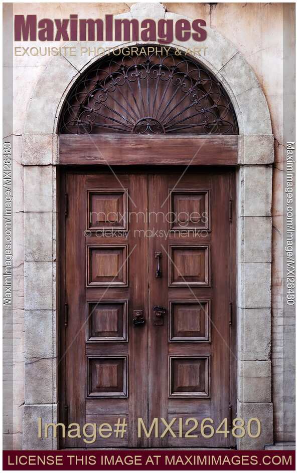 Old wooden door texture