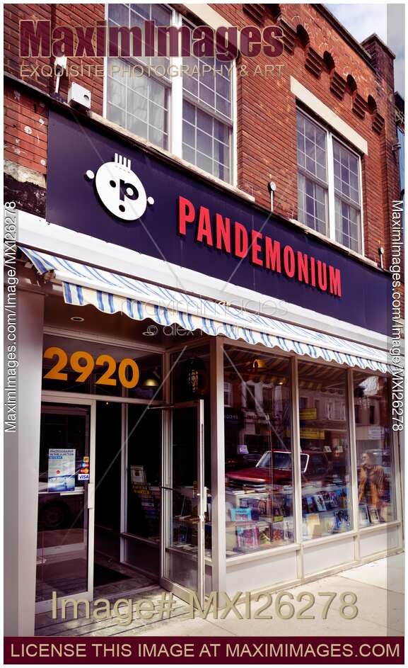 Pandemonium record store at the Junction Toronto
