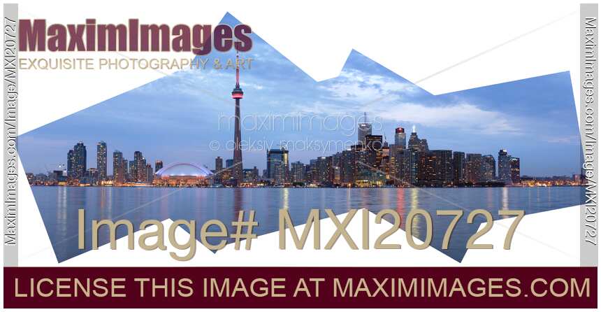 Panorama of the City of Toronto