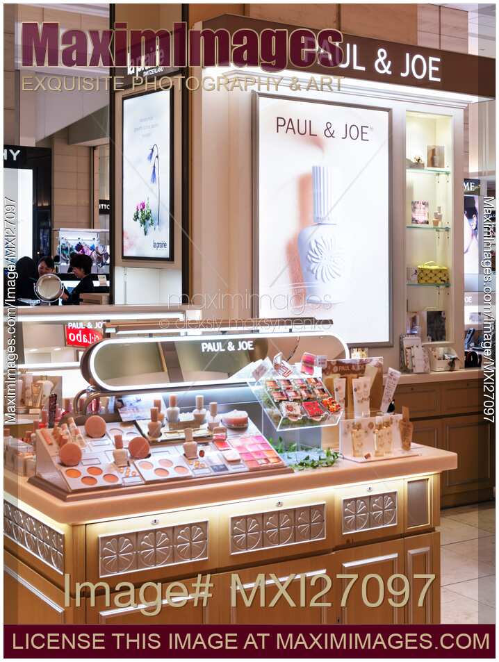 Paul and Joe makeup store display