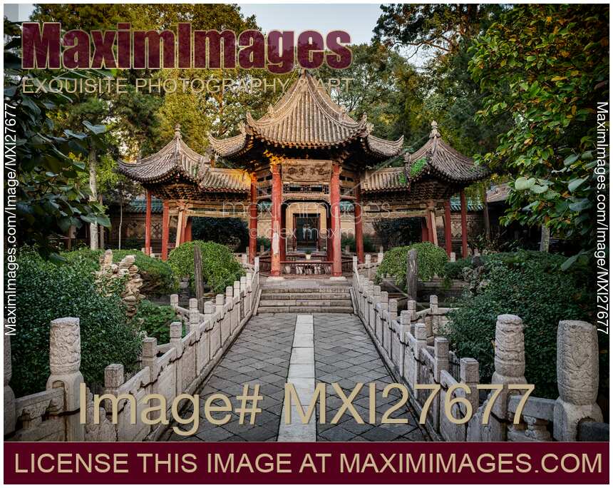 Pavilion at Great Mosque of Xi'an China