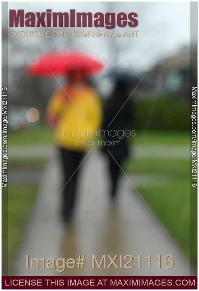 People in the Rain