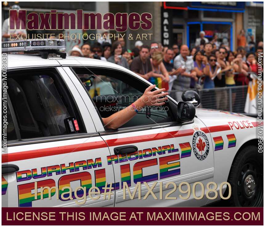 Police at Pride Parade in Toronto