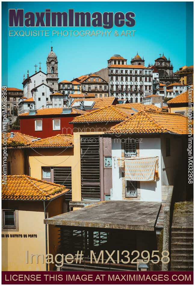 Porto Portugal old town scenery historic architecture