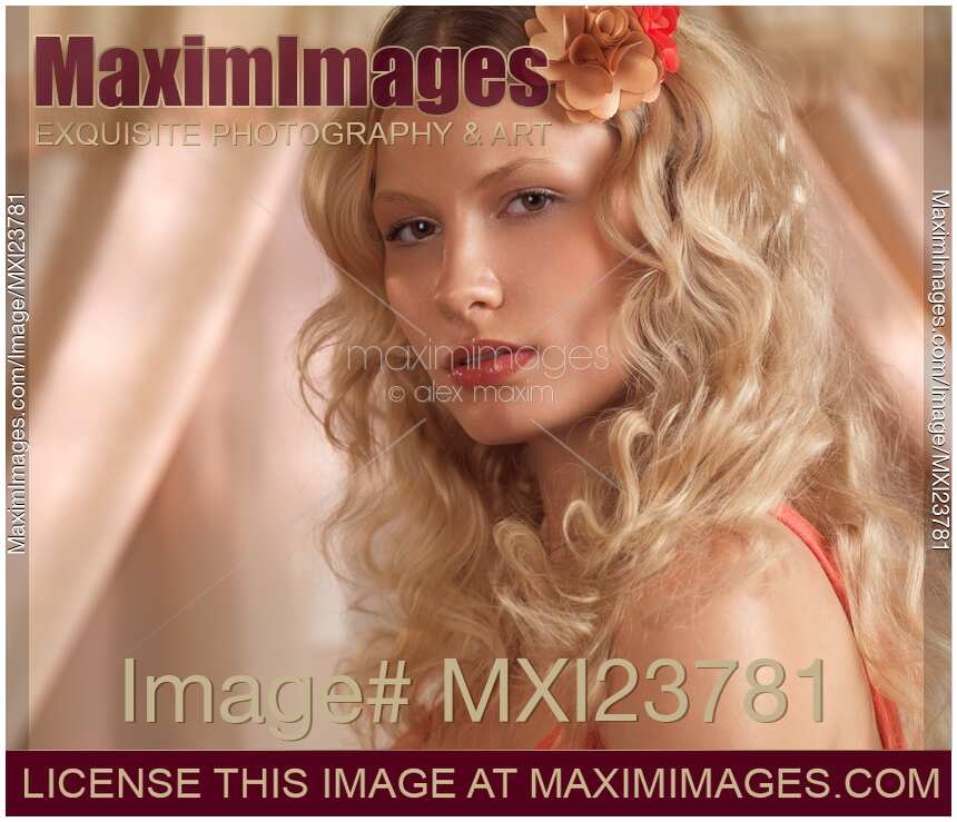 Portrait of a Beautiful Young Woman