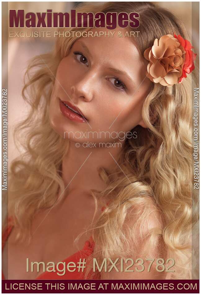 Portrait of a Beautiful Young Woman