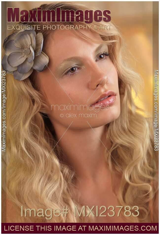 Portrait of a Beautiful Young Woman