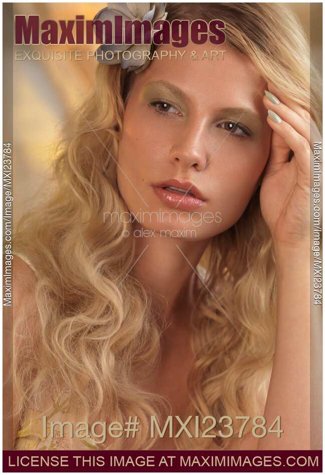 Portrait of a Beautiful Young Woman