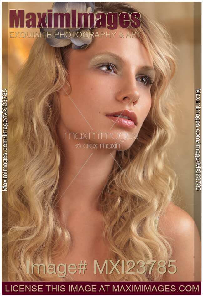 Portrait of a Beautiful Young Woman