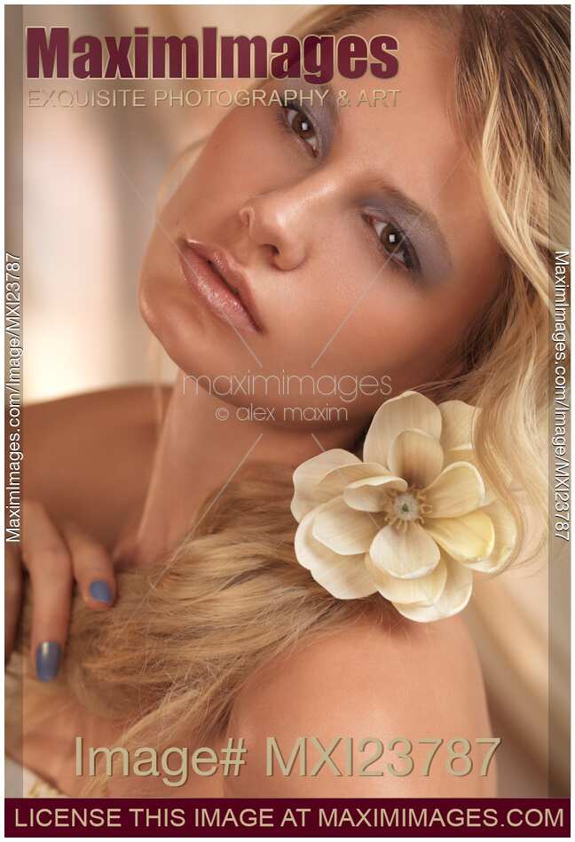 Portrait of a Beautiful Young Woman