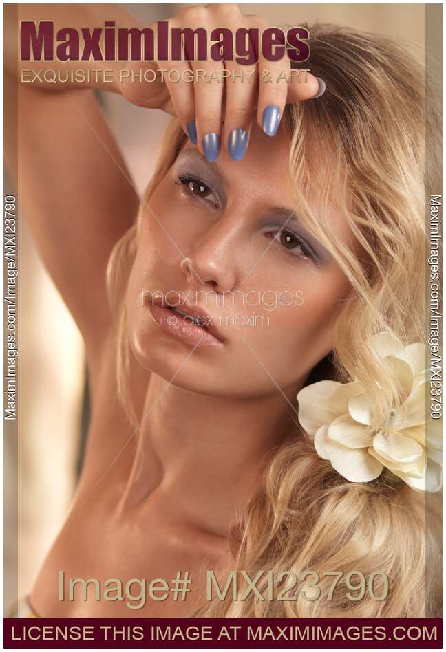 Portrait of a Beautiful Young Woman
