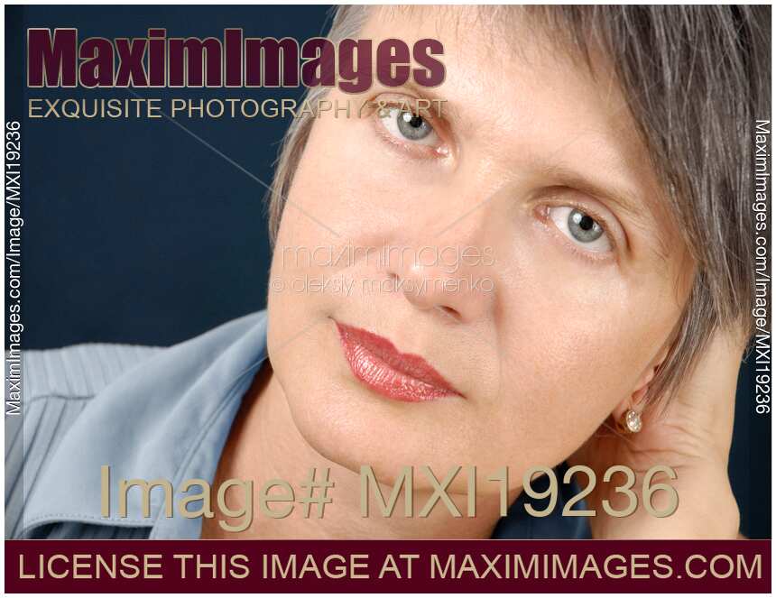 Portrait of a woman in her forties