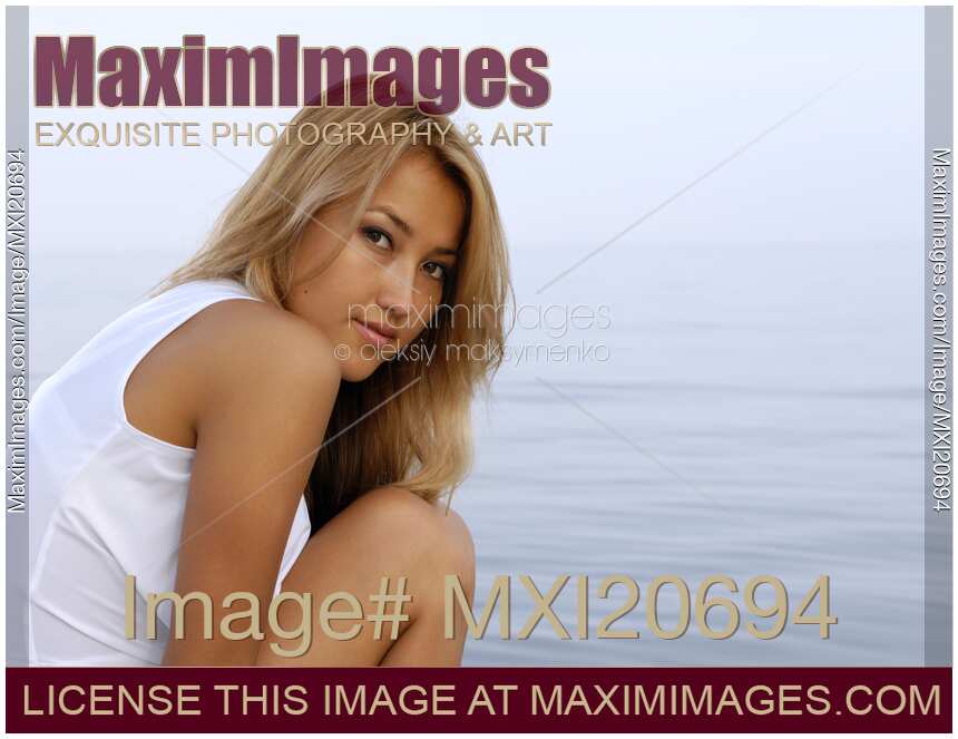 Portrait of a Woman on a Shore
