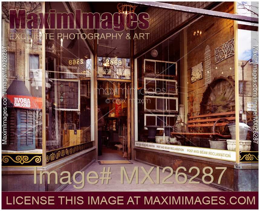 Post and Beam Reclamation antique decor store at the Junction Toronto
