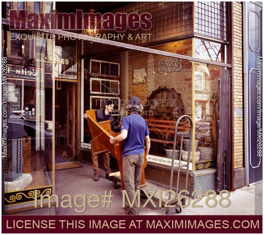 Post and Beam Reclamation antique interior design store at the Junction Toronto