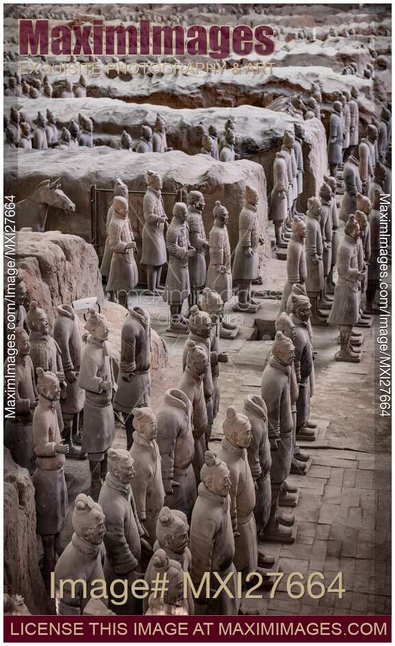 Qin Terracotta Warriors museum in Xi'an