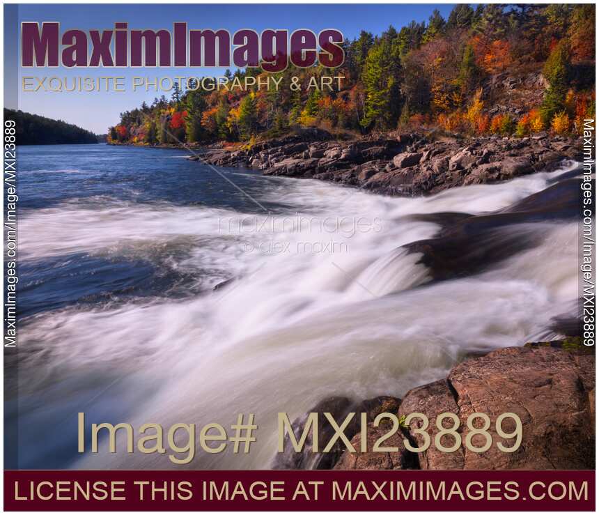 Recollet Falls of French River Ontario