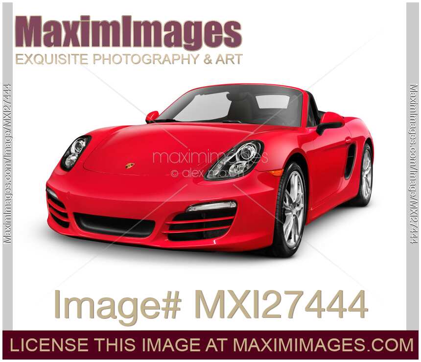 Red 2014 Porsche Boxster S Convertible luxury car