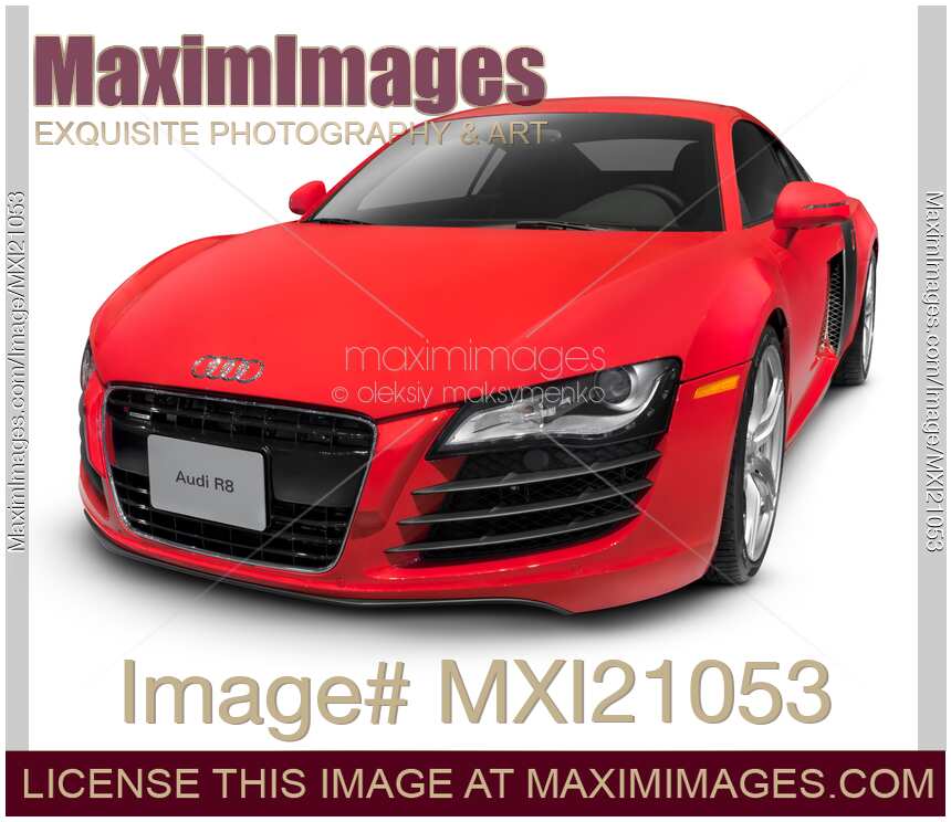 Red Audi R8 Super Car