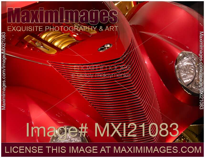 Red Classic Car Details