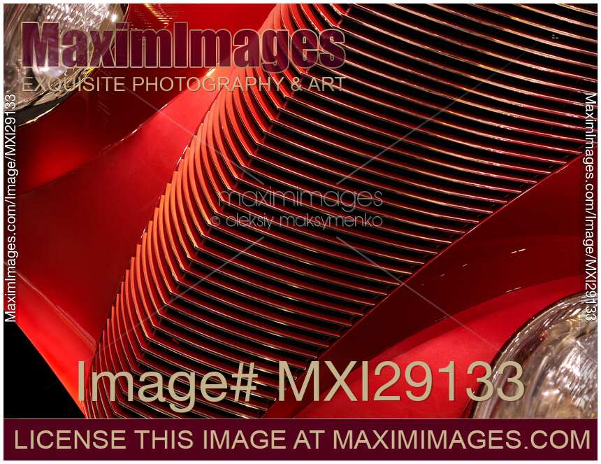 Red Classic Car Details