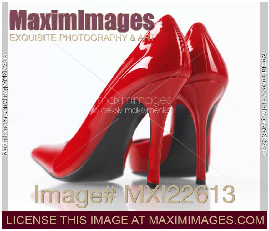 red sexy shoes