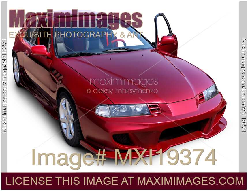 Red sports car