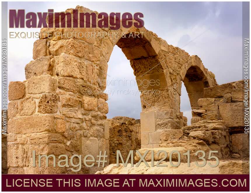 Roman Agora Archaeological Site of Kourion in Cyprus
