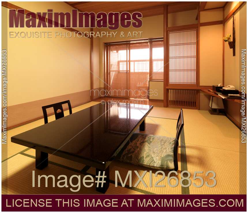 Ryokan hotel traditional Japanese room