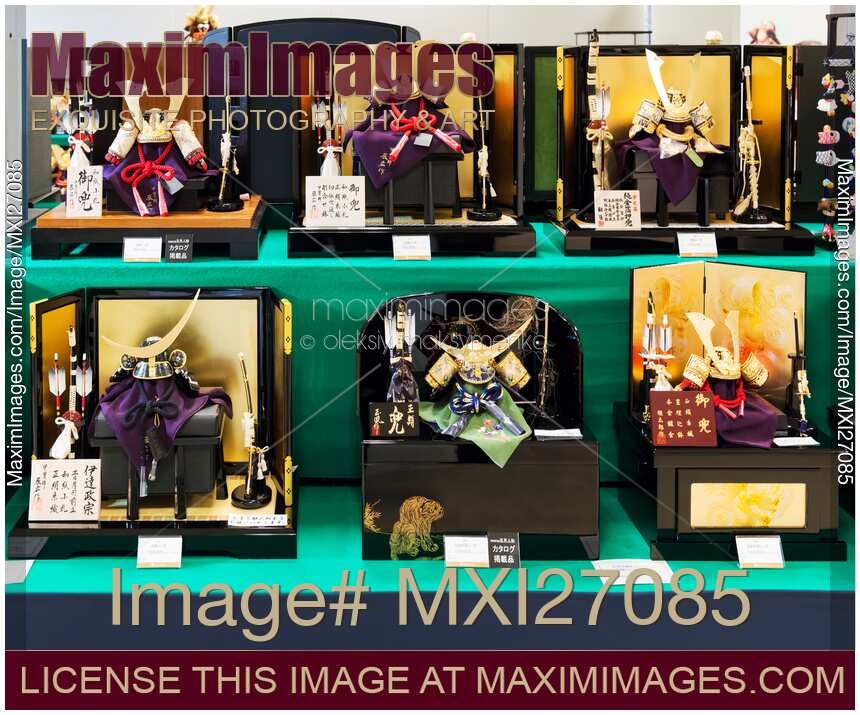 Samurai Kabuto helmets souvenirs