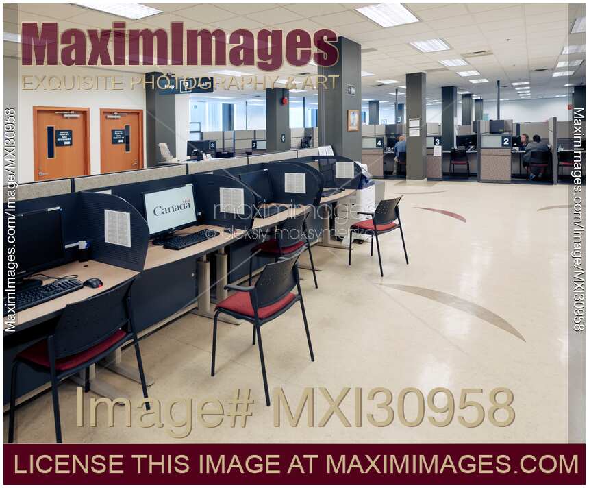 Service Canada office interior