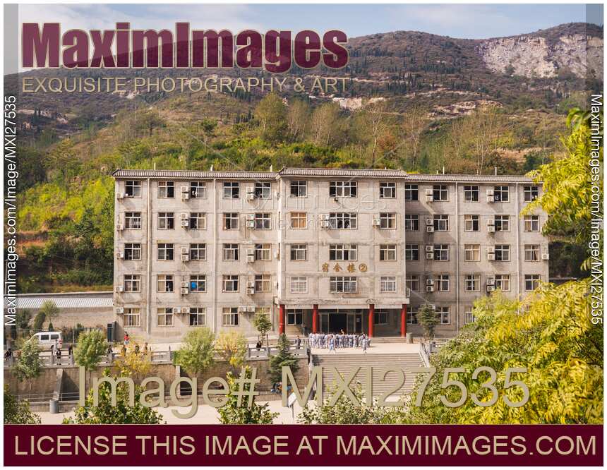 Shaolin Kung Fu school dormitory in China