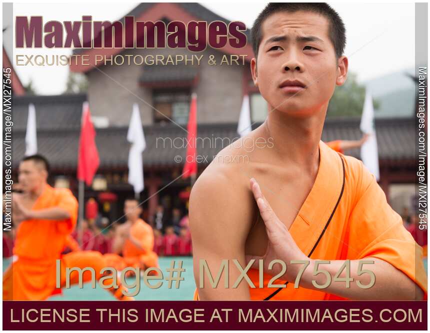 Shaolin Kung Fu student in Zhengzhou China
