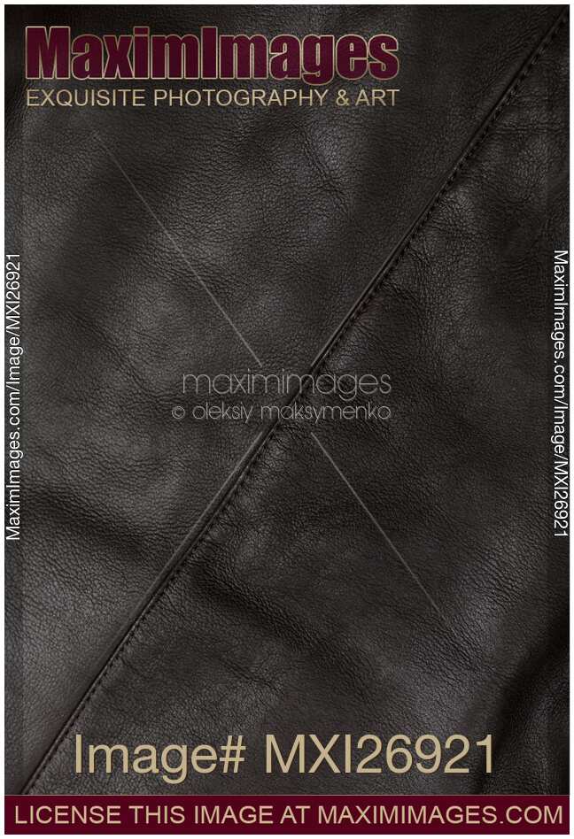 Sheep skin brown leather texture