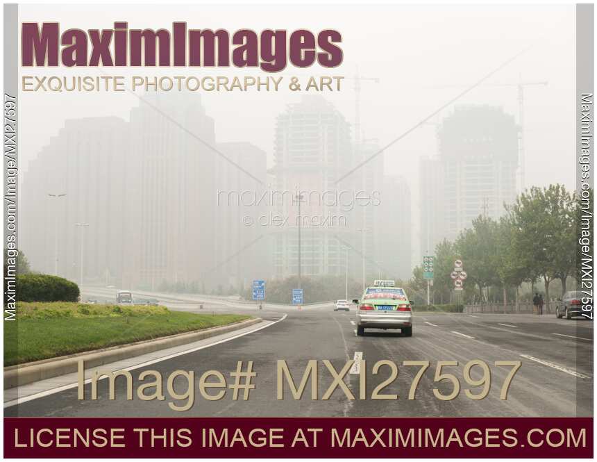 Smog in ZhengZhou China