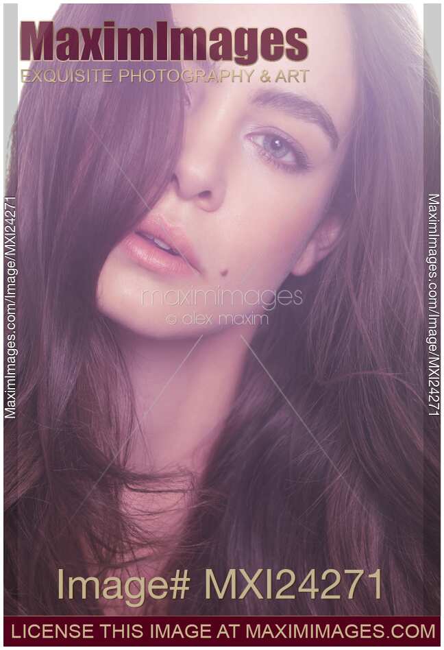 Soft light beauty portrait of a young woman