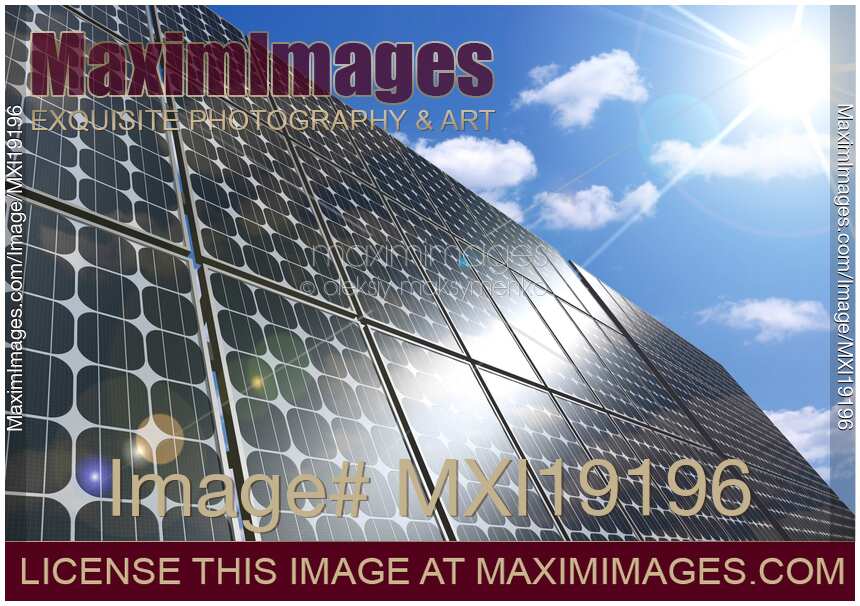 Solar energy generator under the sun