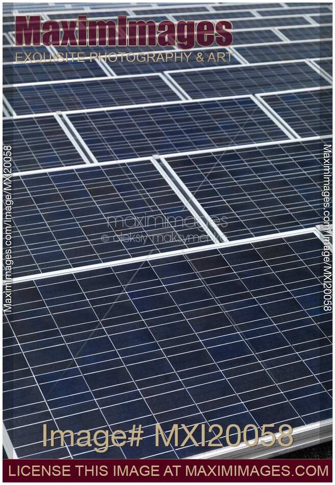 Solar Panels on a Roof