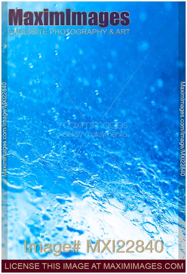 Splashing water abstract background