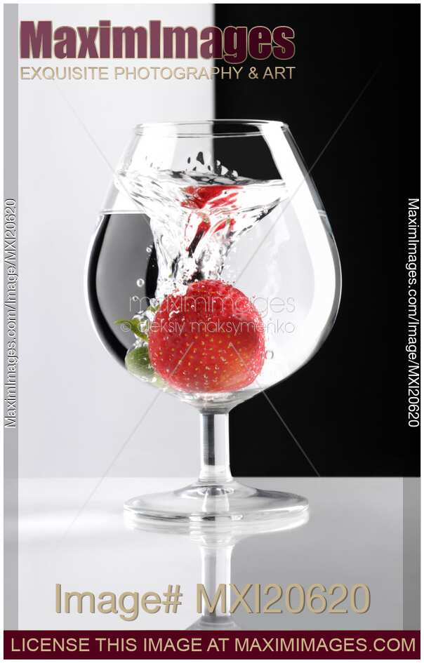 Strawberry in a Glass